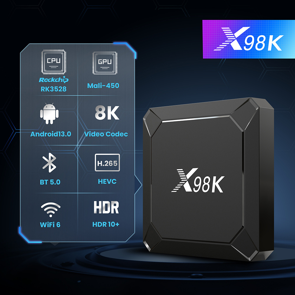 Radxa Rock 5B 16Gb - جديد X98K Android 13 TV Box