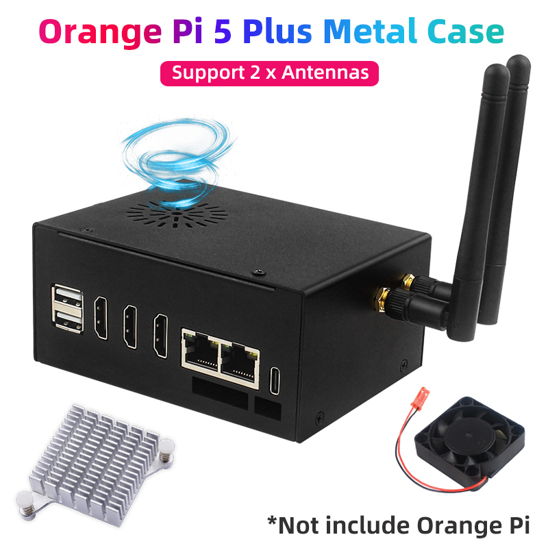 Orange Pi 5 Plus 16Gb - Orange Pi 5 Plus حافظة معدنية