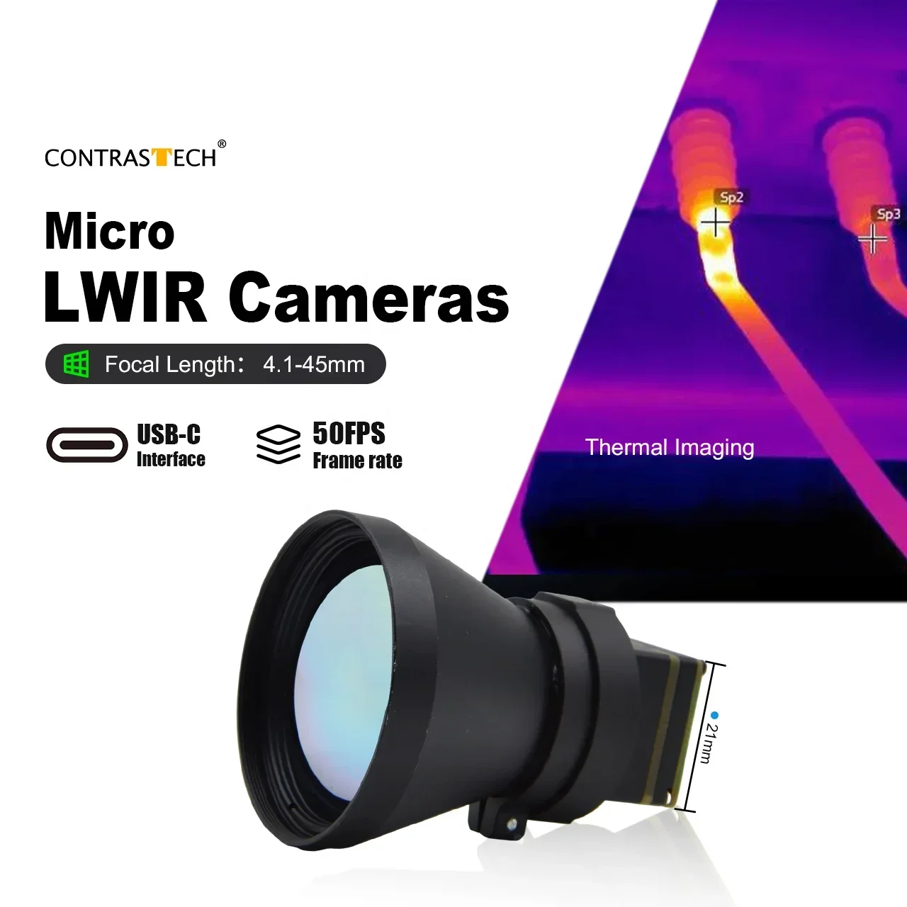 Thermal Imaging Camera Module Flir - وحدة كاميرا حرارية بالأشعة تحت الحمراء
