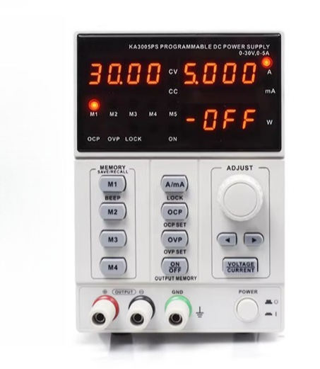 Programmable Dc Power Supply 60V 5A - مصدر طاقة رقمي قابل للبرمجة KA3003D