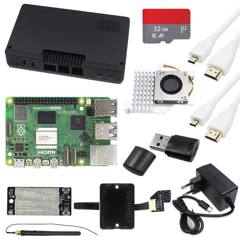 Raspberry Pi 5 8Gb Kit - لوحة تطوير راسبيري باي 5 جديدة