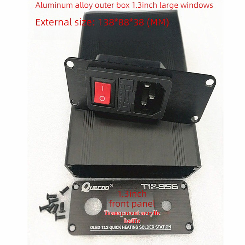 لوحة تحكم لمحطة لحام DIY مع شا - مراجعة Soldering Station T12 Oled وسعره