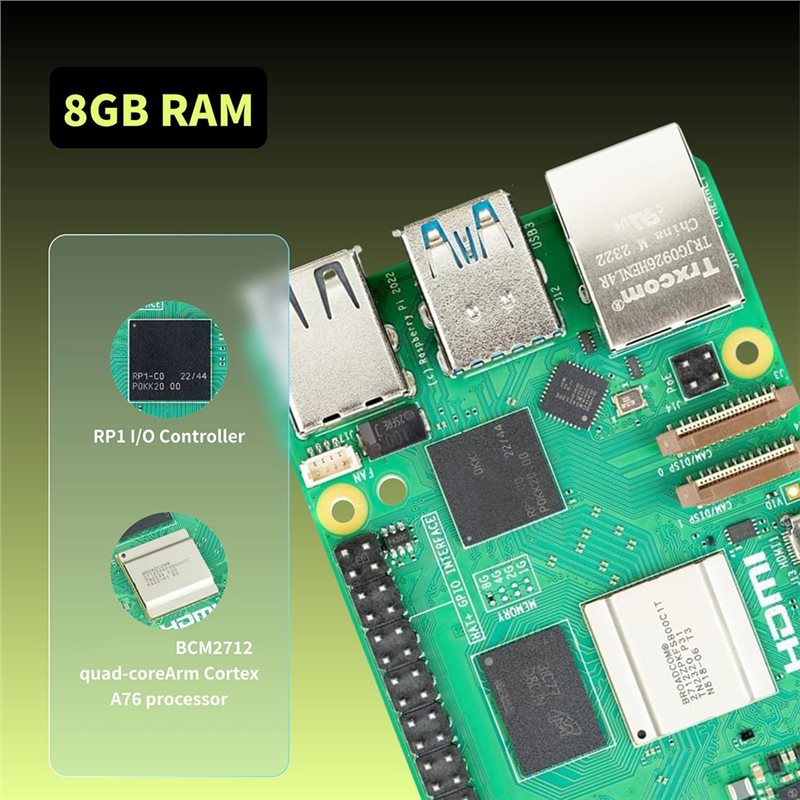 AS95-مجموعة أدوات إيراسبتك الأ - مراجعة Raspberry Pi 5 8Gb Kit وسعره