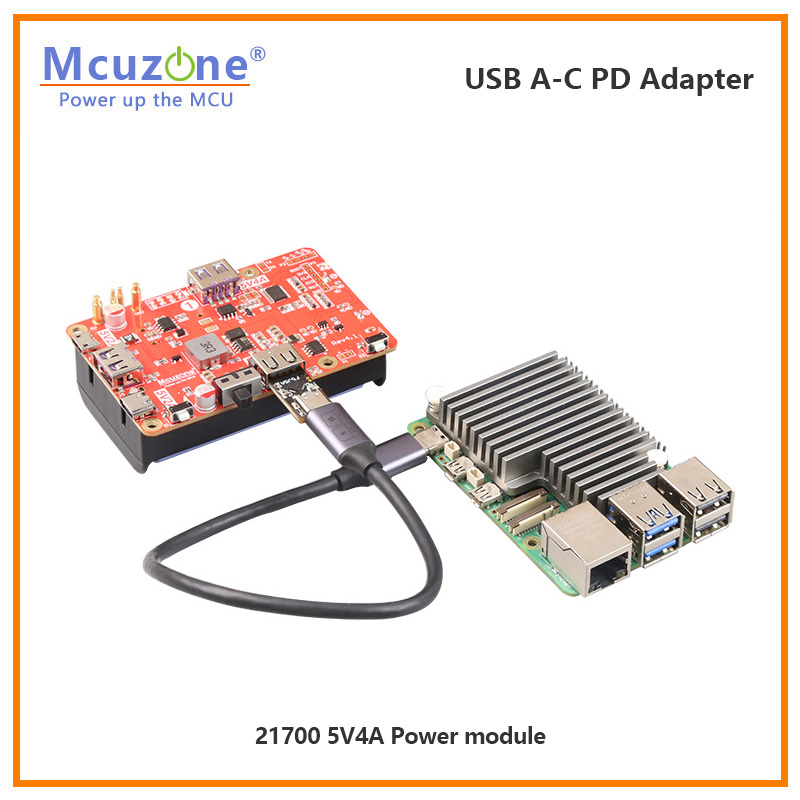 محول Raspberry Pi5 USB A-C PD، - مراجعة Banana Pi Bpi-M5 وسعره