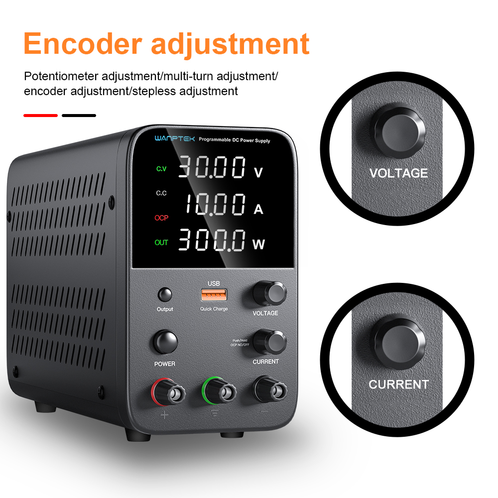 مصدر طاقة مختبري من وانبتيك 30 - مراجعة Programmable Dc Power Supply 60V 5A وسعره
