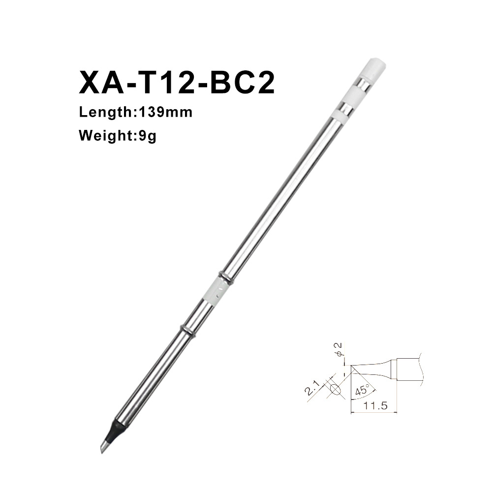 QUICKO XA عالية الجودة T12-BC2 - مراجعة Soldering Station T12 Oled وسعره
