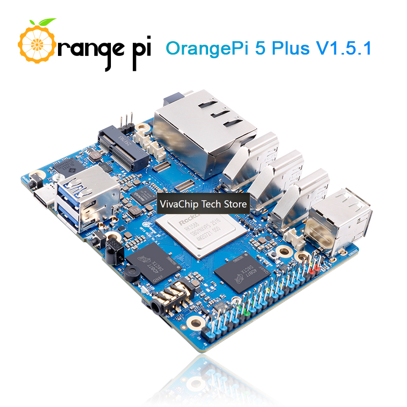 كمبيوتر لوحي VivaCT Orange Pi5 - مراجعة Orange Pi 5 Plus 16Gb وسعره