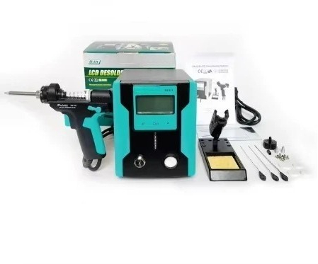 مضخة لحام كهربائية رقمية آمنة  - مراجعة Desoldering Gun Vacuum Electric وسعره