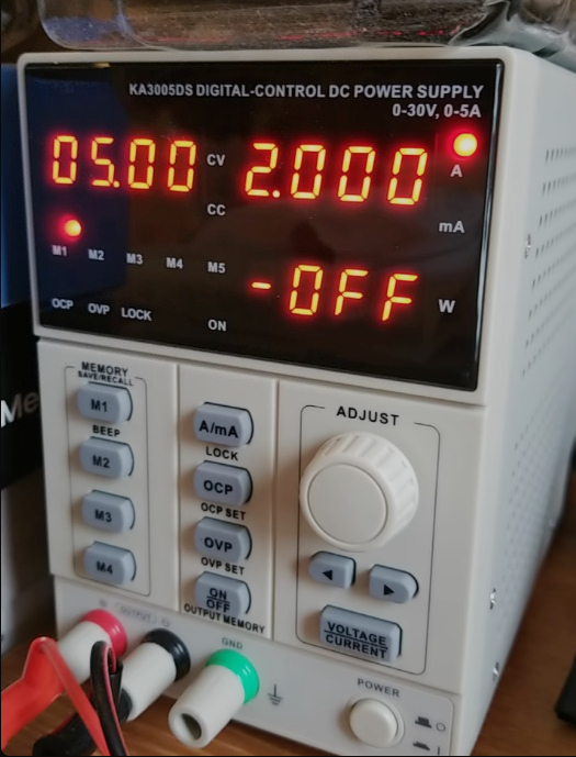 مصدر طاقة رقمي قابل للبرمجة KA - مراجعة Programmable Dc Power Supply 60V 5A وسعره