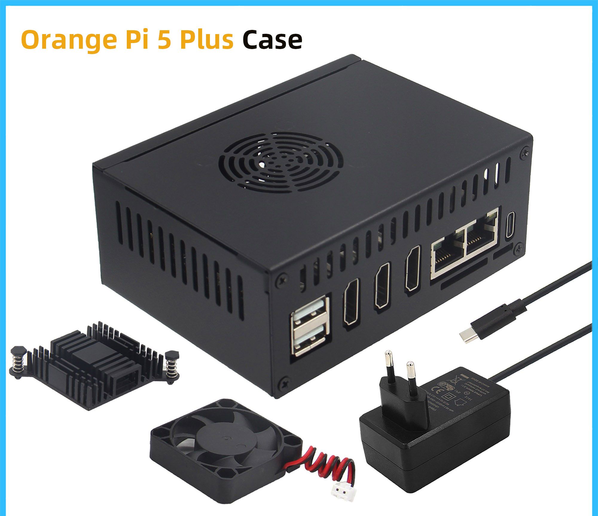 حافظة Orange Pi 5 Plus (N508)  - مراجعة Orange Pi 5 Plus 16Gb وسعره