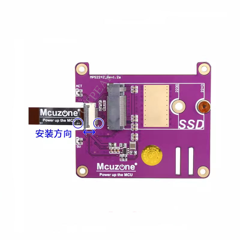 كابل Raspberry Pi 5 PCIE FPC م - مراجعة Radxa Rock 5B 16Gb وسعره