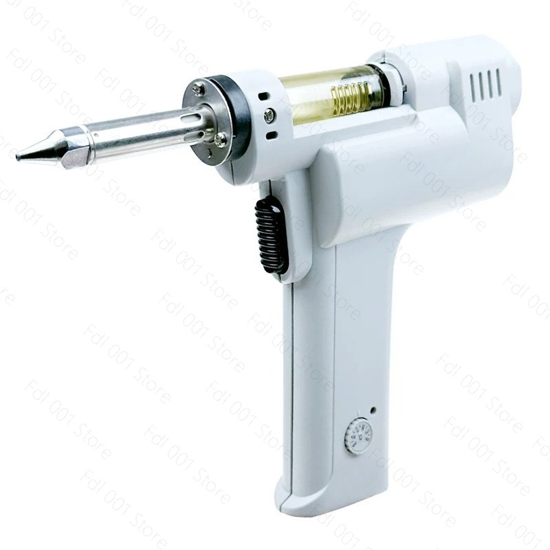 مسدس كهربائي مزدوج المضخة لإزا - مراجعة Desoldering Gun Vacuum Electric وسعره