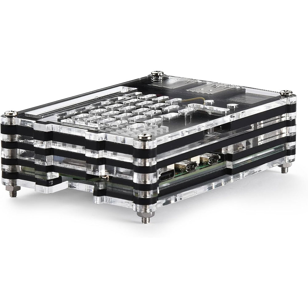 حافظة أكريليك مع مبرد نشط ، طق - مراجعة Raspberry Pi 5 8Gb Kit وسعره